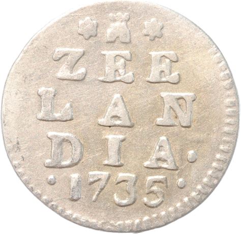 Zeeland Dubbele Wapenstuiver Theo Peters Numismatiek Filatelie