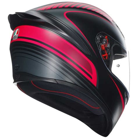 Integral Motorcycle Helmet Agv K S Warmup Black Pink For Sale Online