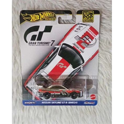 Hot Wheels Pop Culture Gran Turismo Premium Nissan Skyline R And R Shopee Philippines