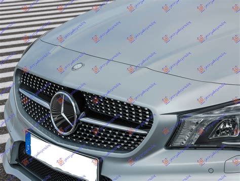 Lajsna Pvc Maske Hrom L Mercedes Cla