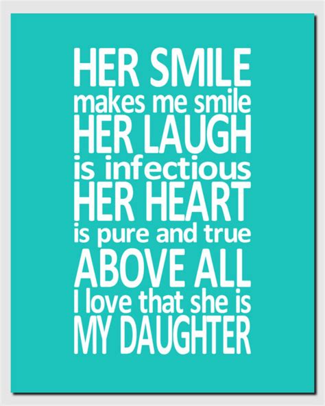 My Daughter Smile Quotes Quotesgram