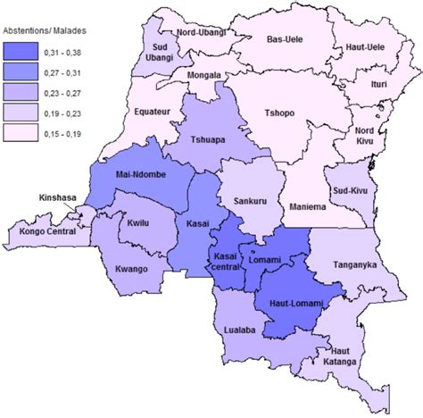 Les 26 Provinces De La RDC Et Leurs Chefs Lieux