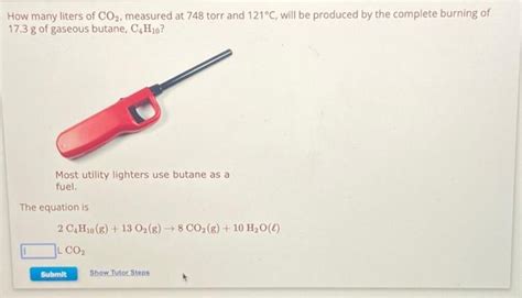 How Many Liters Of Co Measured At Torr And Chegg