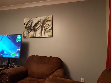 Stardew Blue This Weekend I Decided To Paint My Living Room I Found