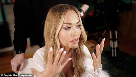 Rita Ora Wows In A White Lace Lingerie Set In Behind The Scenes Snaps From Her Latest Music