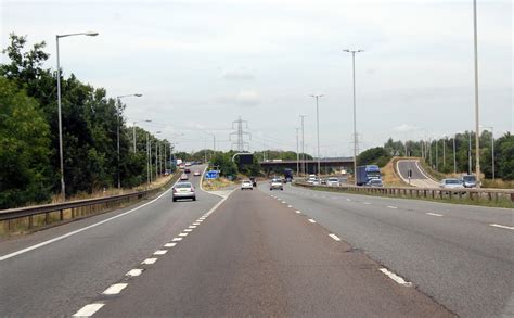 M4 Westbound Junction 12 © Julian P Guffogg Geograph Britain And Ireland