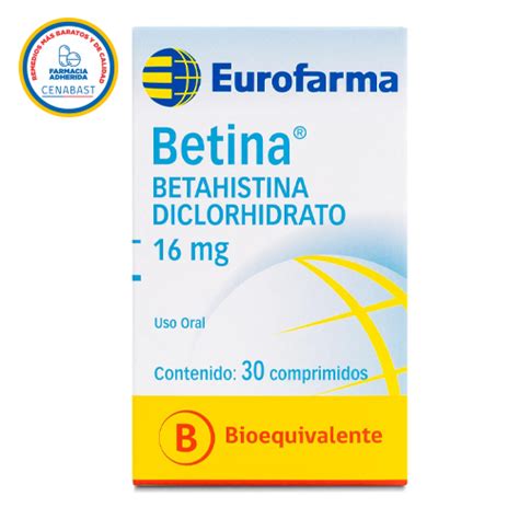 Betina Mg X Comp Cenabast Ecofarmacias