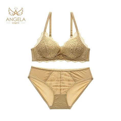 Jual ANGELA PREMIUM JAPAN Bra BH Set Tanpa Kawat Celana Dalam Wanita Bikini Sport Beha Lingerie