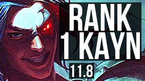 KAYN Vs GWEN JUNGLE DEFEAT Rank 1 Kayn BR Challenger V11 8