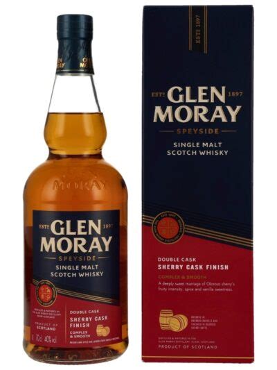 Glen Moray Sherry Cask Finish Double Cask Neue Ausstattung