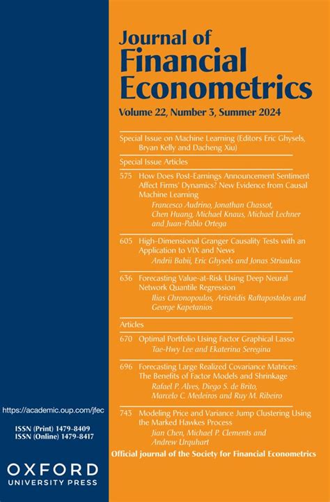 The Econometrics Journal Oxford Academic