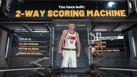 Nba K Way Scoring Machine Shooting Guard Build Youtube