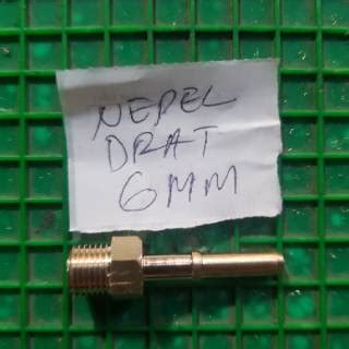 Jual NEPEL 6 MM DAN 8 MM NEPEL SELANG INJEKSI INJEKTOR Alat Cek Fuel