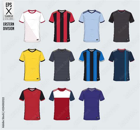 Soccer Jersey Or Football Kit Shorts Sock Template Design For Soccer