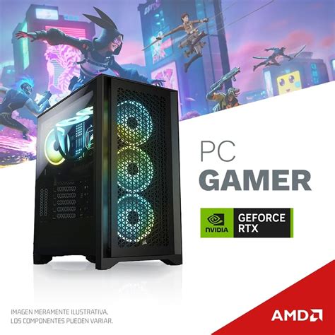 Pc Gamer Amd Ryzen G Wc Ml L B M Ds H V Gb Ssd Gb Rtx