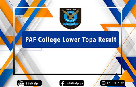 Paf College Lower Topa Result Th Class