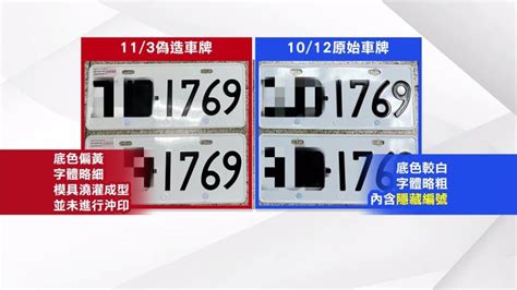 掛「客製化」車牌上路 警調出「原始車牌」戳謊逮人