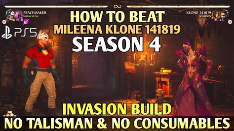 How To Beat Mileena Mortal Kombat Invasion Season Mileena Boss Mk