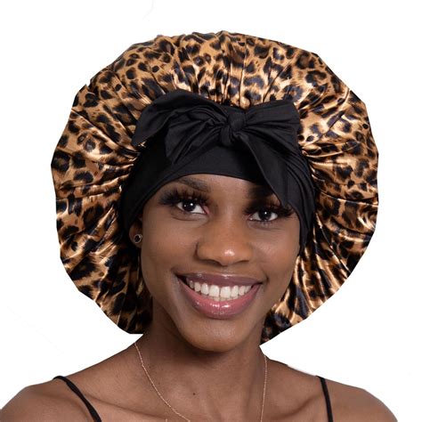 Amazon Bonnet Queen Silk Bonnet For Sleeping Satin Bonnet Hair