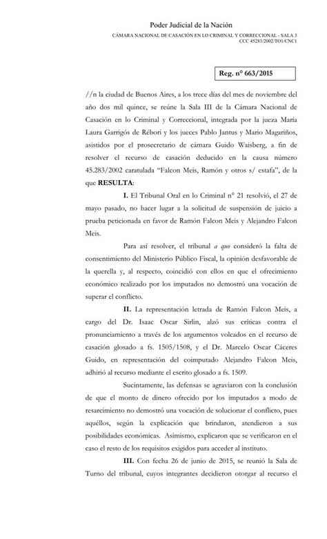 Pdf Poder Judicial De La Nación Pensamiento Penal · 2020 06 24 · Poder Judicial De La Nación