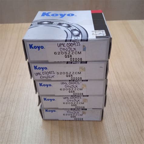 Jual Bearing Klaker Laker 6205 Merek NTN KOYO Original Japan Shopee