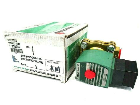 NEW ASCO SC8210G002 SOLENOID VALVE SB Industrial Supply Inc