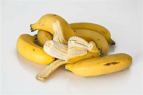 Yellow Banana Fruits Banana Tropical Fruit Yellow Healthy Fresh