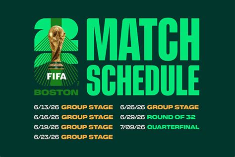 2026 World Cup: Group Stage Match (Time TBD) - Gillette Stadium