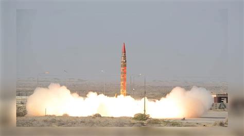 Pakistan Conducts Successful Flight Test Of Shaheen A Surface To