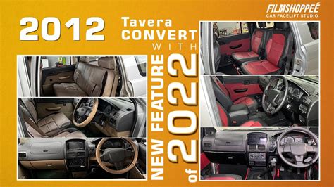 Complete Interior Modification Of 2012 Tavera Car Filmshoppee YouTube