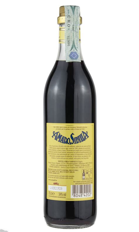 Amaro Sibilla Varnelli Enoteca Chirico