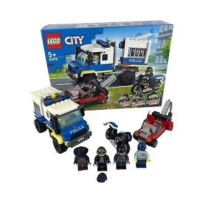 Lego City Police Prisoner Transport Complete Minifigs Box