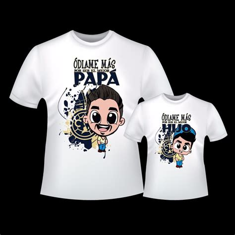 Playeras Dia Del Padre Hijo Futbol Todos Los Equipos En