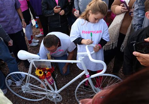 Henderson ‘ghost Bike Ride Ceremony Honor Fallen Bicyclist