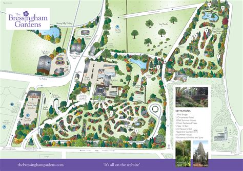 Garden Map | Bressingham Gardens