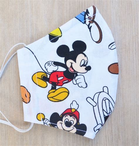 Masks Disney Mickey Mouse Inspired Face Mask Etsy