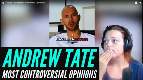 Andrew Tate ~ Most Controversial Opinions ~ REACTION