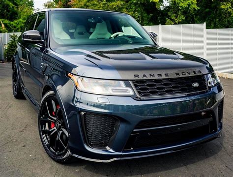 Bosphorus Grey Range Rover Svr With The Best Carbon Details Range