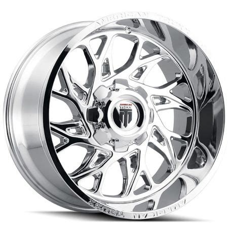 20x10 American Truxx AT1913 Destiny Chrome 8x6 5 165 24mm