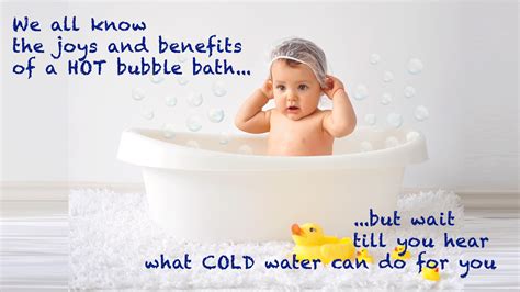 Happy Bubble Bath Day Hot Water Is Good But Cold Water Can Change