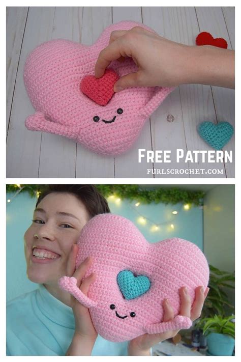 Nesting Hearts Amigurumi Free Crochet Pattern Artofit