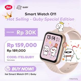 Jual Itel ISW O11 SmartWatch Rosegold Smartband Smart Watch Like