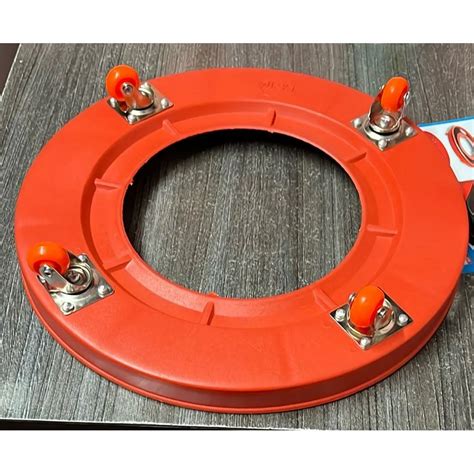 Mk Red Plastic Gas Cylinder Trolley At Rs