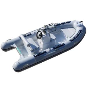 CE 3 9m Deep V Fiberglass Rib Hypalon Inflatable Rowing Boats Fishing