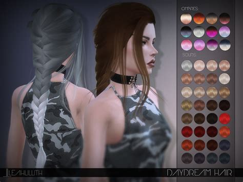 The Sims Resource Leahlillith Daydream Hair