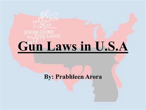 Gun laws in u.s | PPT