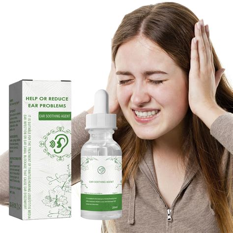 Ear Soothing Agent Ear Health Care Inner Ear Obstruction Tinnitus Ear Discomfort Ear Drops 20ml ...