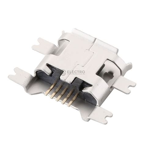 Conector Micro Usb Tipo B Hembra Soldar Smd Modelo