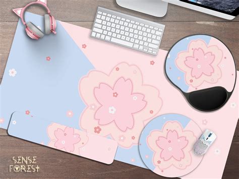 Electronics Accessories Japanese Desk Mat Cute Desk Pad With Japanese