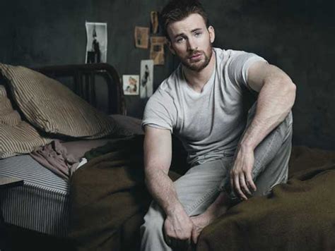 Chris Evans In Bed For W Magazine Big Gay Picture Show